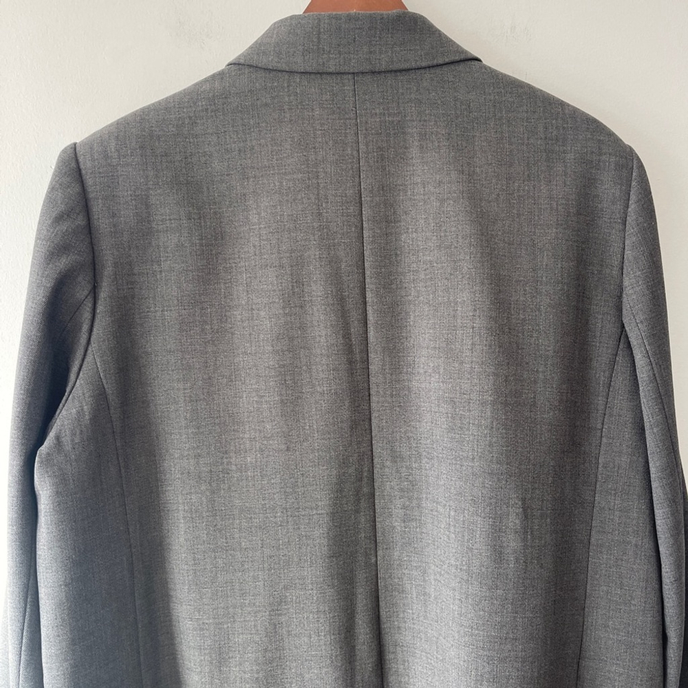 Aritzia Wilfred Francis Oversized Wool Blazer Grey Size L - Picture 5 of 12